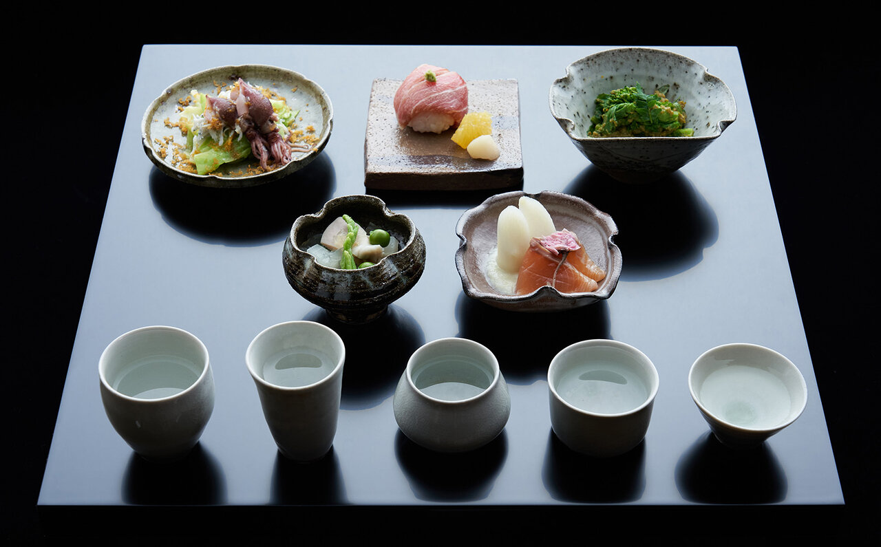 1日3組限定。長谷川栄雅 六本木がプロデュースする、最高級の“日本酒アペロ”｜EAT