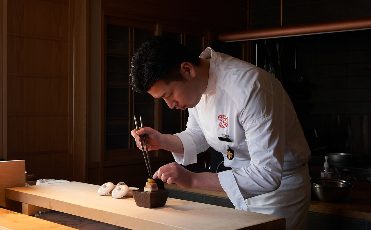 1日3組限定。長谷川栄雅 六本木がプロデュースする、最高級の“日本酒アペロ”｜EAT