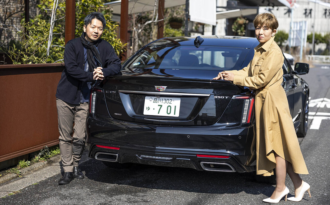 注目のクリエイターがキャデラックとともに過ごす一日──CT5 × インテリアスタイリスト窪川勝哉 & トラベルジャーナリスト 飯嶌寿子編|Cadillac