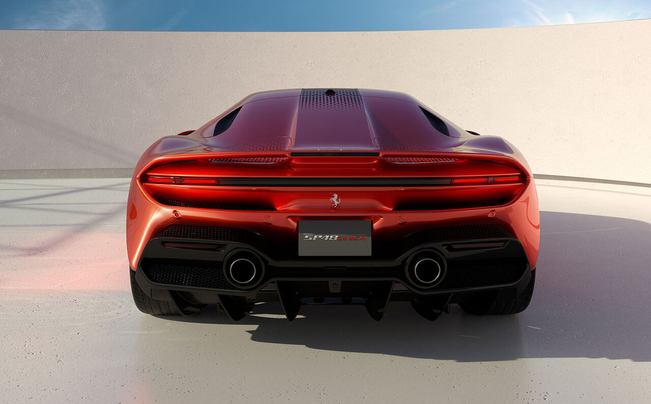 フェラーリのワンオフ最新モデル「SP48 Unica」登場｜Ferrari