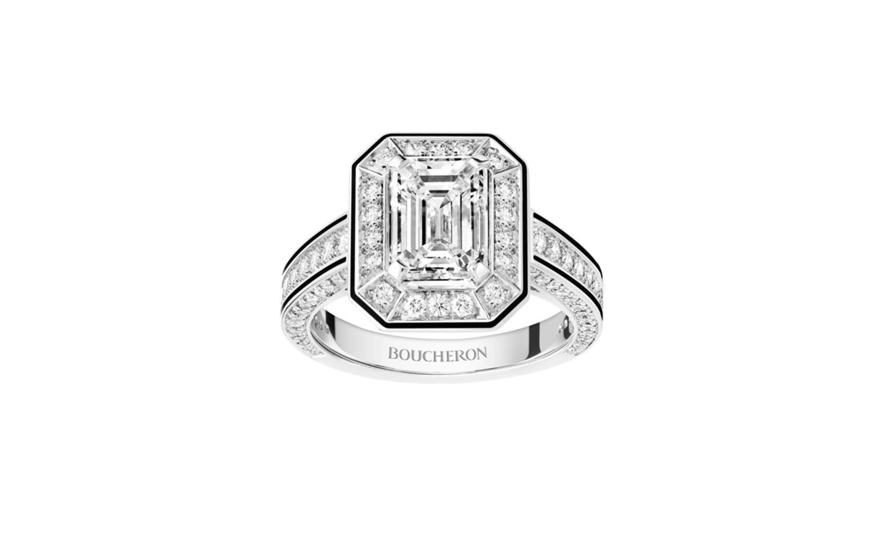 幾何学的なデザインが魅力の「ヴァンドーム リズレ」に新作ジュエリーが登場|BOUCHERON