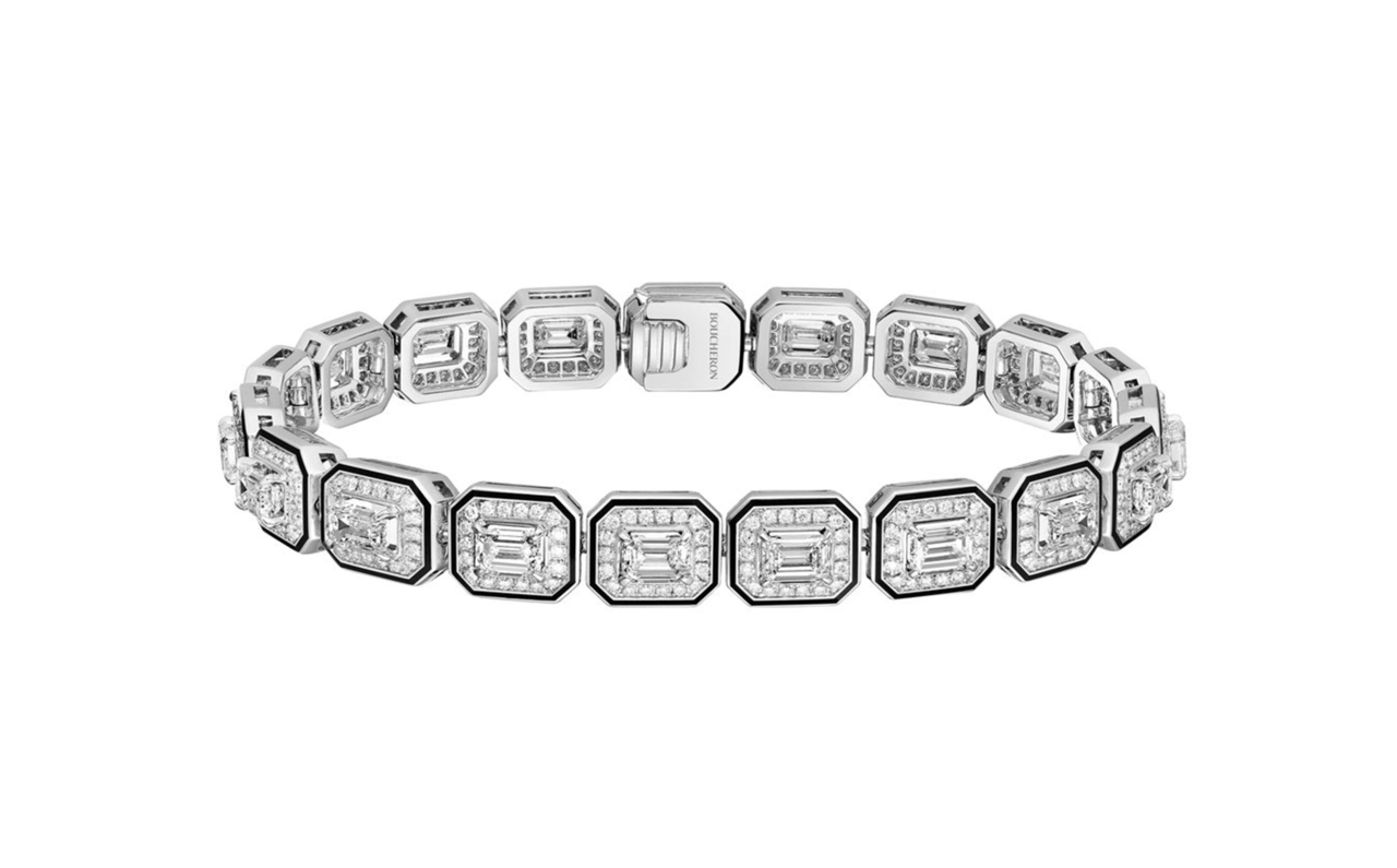 幾何学的なデザインが魅力の「ヴァンドーム リズレ」に新作ジュエリーが登場|BOUCHERON