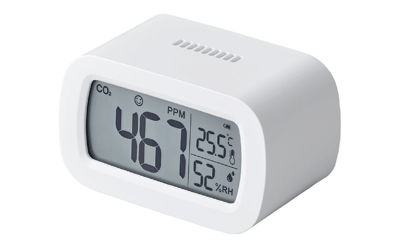 忘れがちな換気のタイミングをお知らせする二酸化炭素濃度の測定器｜KINGJIM