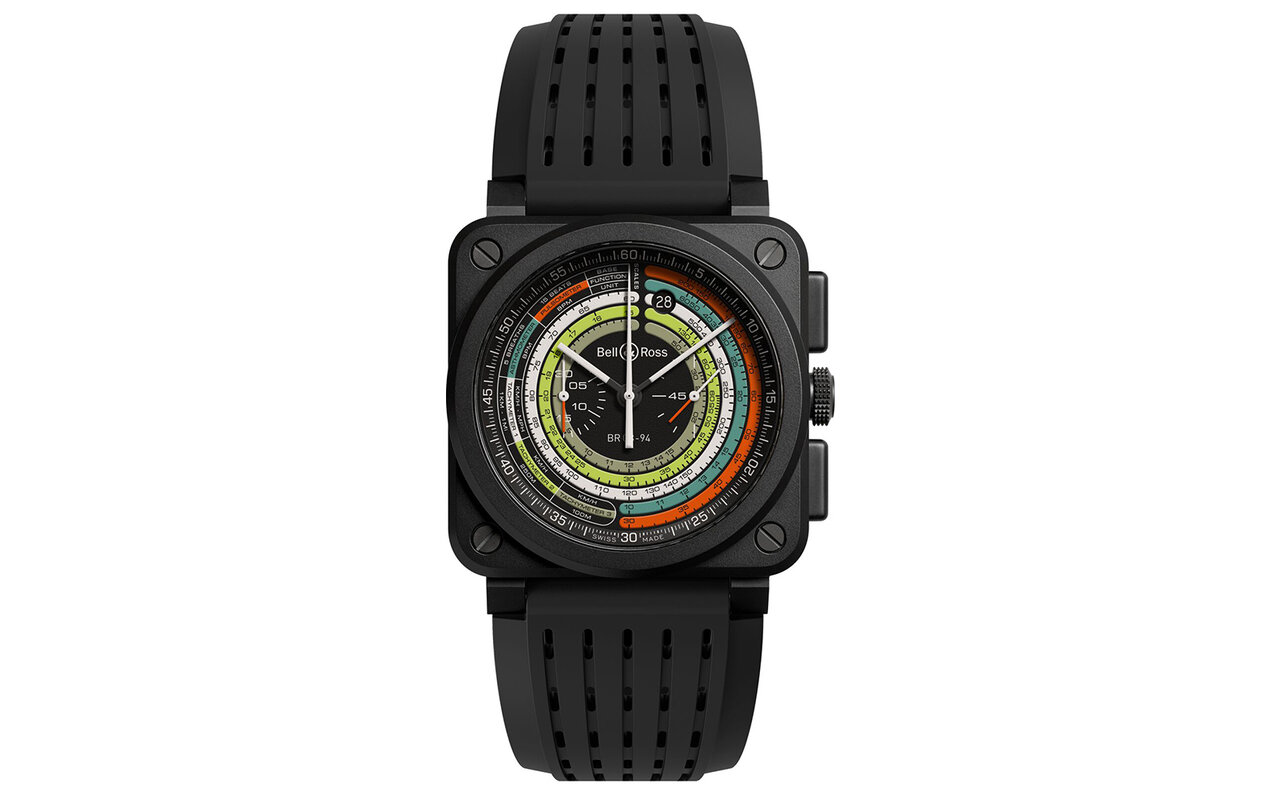 数量限定500本！　グラフィカルかつカラフルな「BR 03-94 マルチメーター」｜Bell & Ross