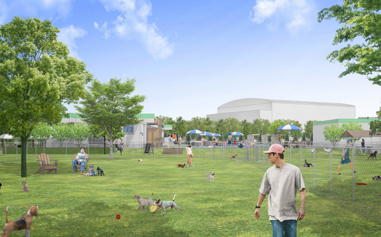 都内から1時間以内。ペットと楽しめる、温泉併設の広大なキャンプ場がオープン｜LANTERN CAMPING FIELD MORIYA