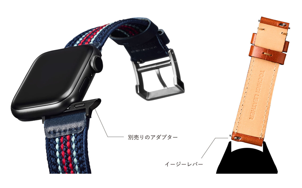 カスタマイズは無限大。Apple Watchにも対応するストラップブランド誕生｜Knot