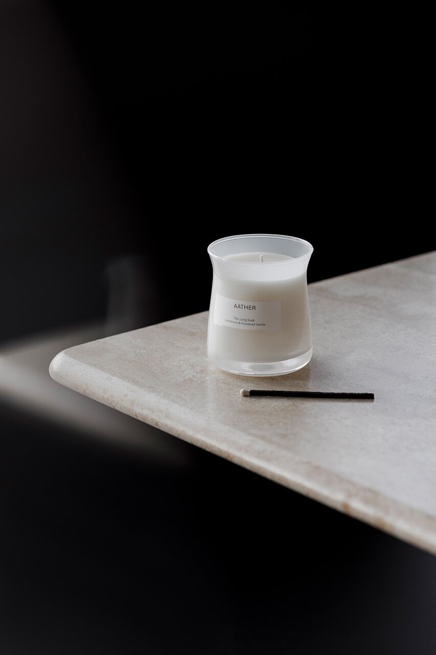 香りで日常を彩る、芸術性とクラフトマンシップが詰まったキャンドル|AATHER