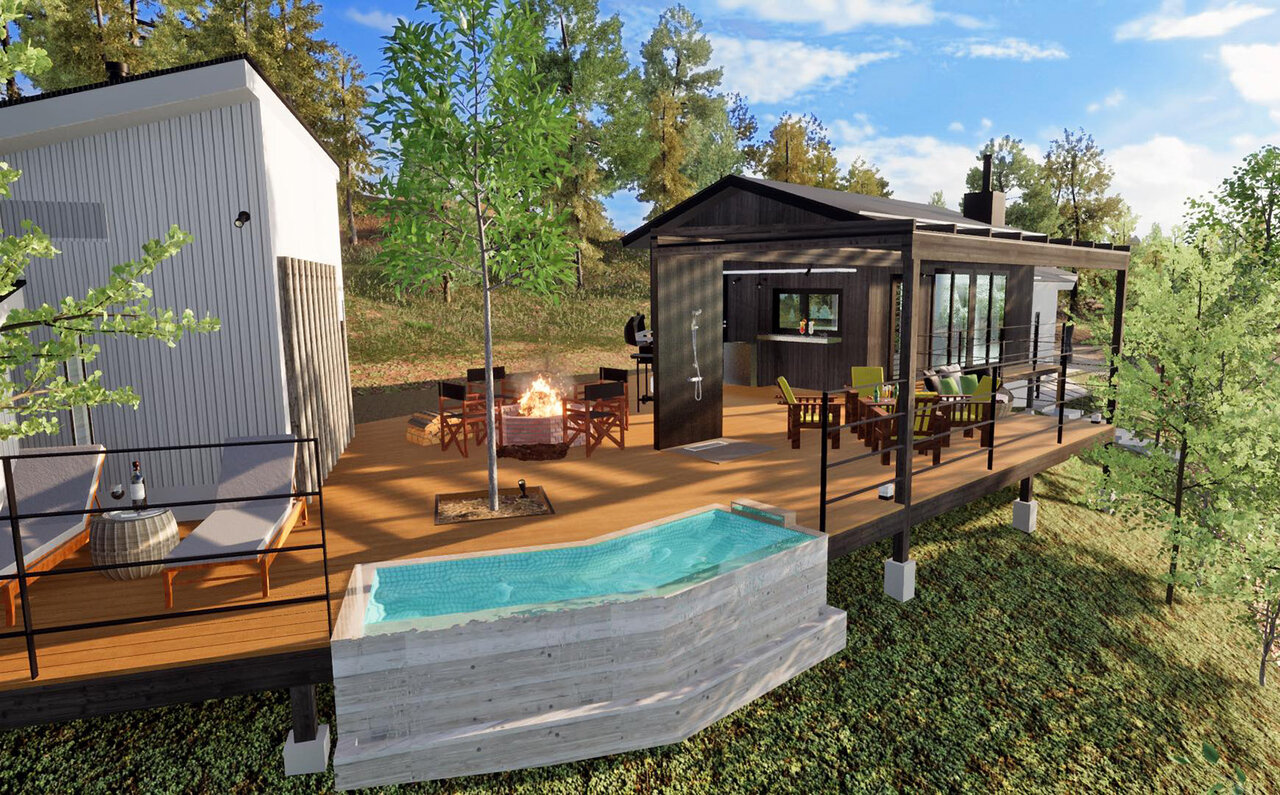 自然の心地良さを体験。1日1組限定のサウナダイニングが群馬にオープン｜MOOSKA DE STUBEN