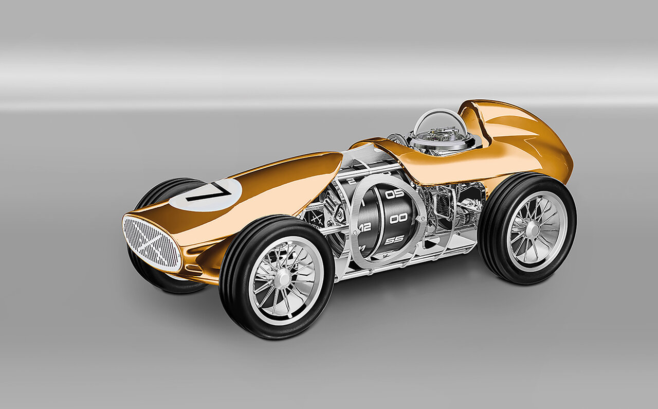 2022年新作クロック「タイム ファスト」クロームメッキ限定モデルが登場｜L’EPEE