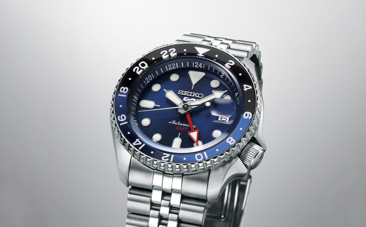 「セイコー 5スポーツ」にGMT機能を初搭載した新モデルが登場|SEIKO