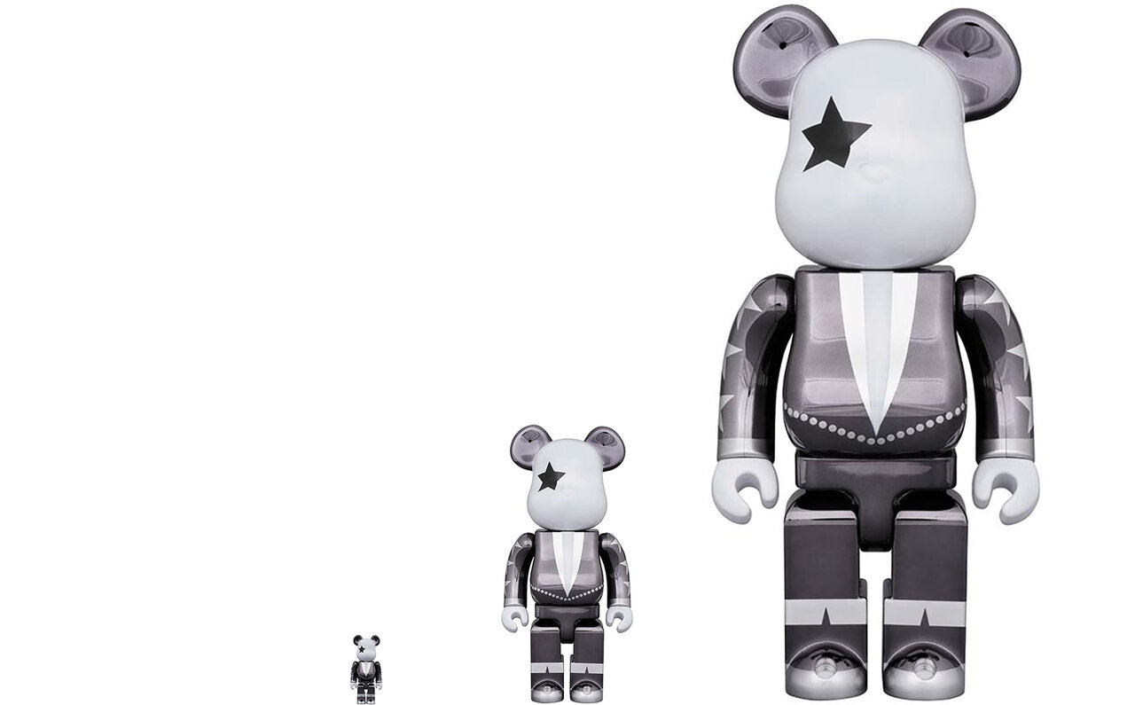 “地獄の軍団”KISSのBE@RBRICKがクローム・バージョンで堂々の復活 | MEDICOM TOY