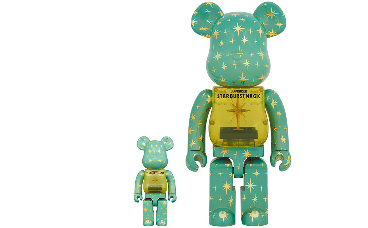 人気イラストレーターまつむらあさみがデザインしたミッドセンチュリーテイストなBE@RBRICK | MEDICOM TOY