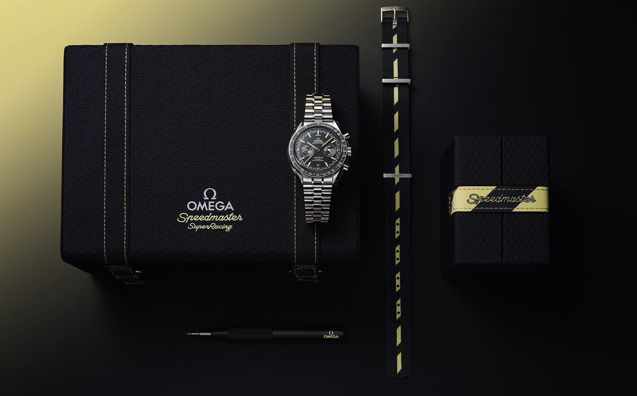 小さな機構が生み出す、大きな違い。オメガ「スピードマスター スーパーレーシング」登場|OMEGA