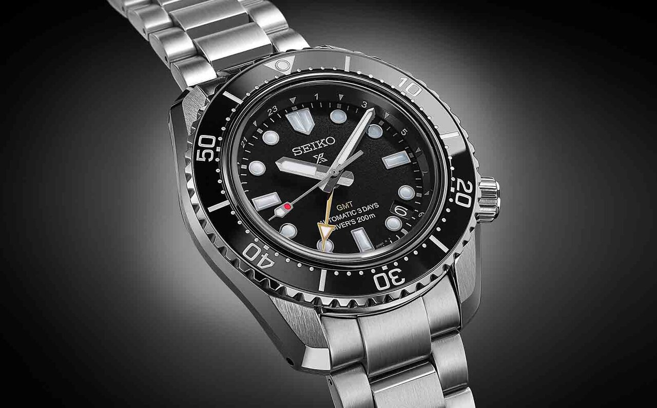 セイコー初、GMT機能付きメカニカルダイバーズウオッチが登場|SEIKO