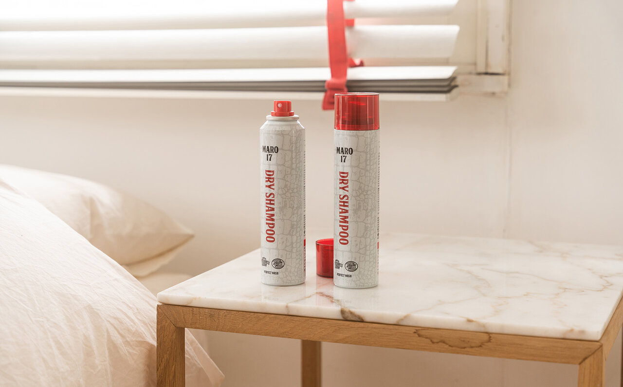 ベタつく頭皮を大人なシトラスウッドの香りで瞬間リフレッシュ 「MARO17 ドライシャンプー」|PRODUCT