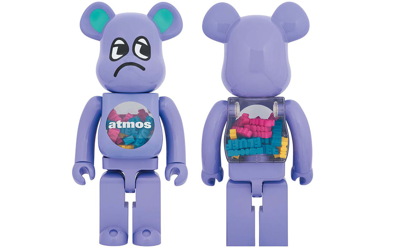 SEKAI NO OWARIのFukase氏が手がけるBAD MOOD × atmosのBE@RBRICK 1000％が発売中 | MEDICOM TOY