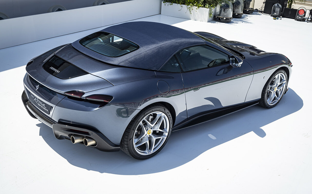 ローマ スパイダーが日本初上陸──再解釈したイタリアン・シックと最新テクノロジーの融合｜Ferrari