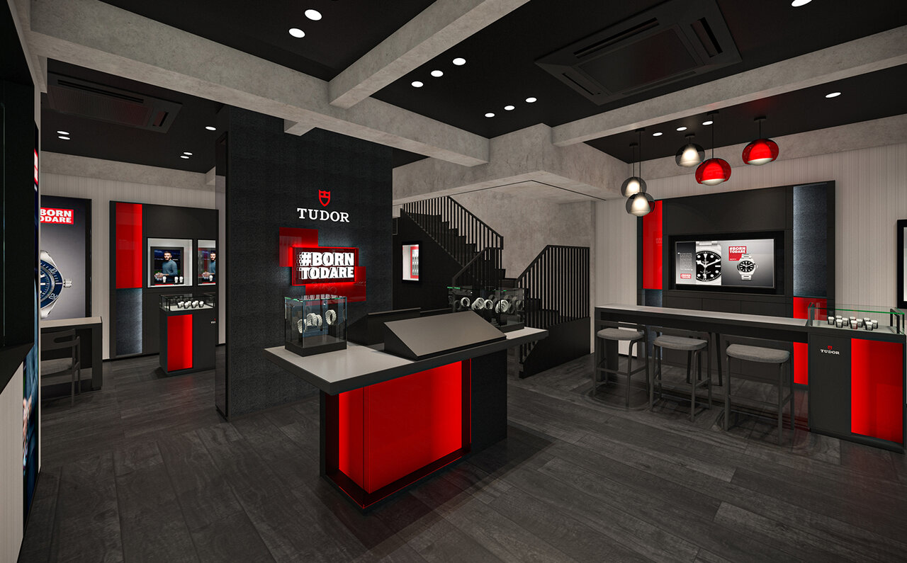 技術者が常駐。「チューダー」国内最大規模の新ブティックが渋谷に誕生｜TUDOR