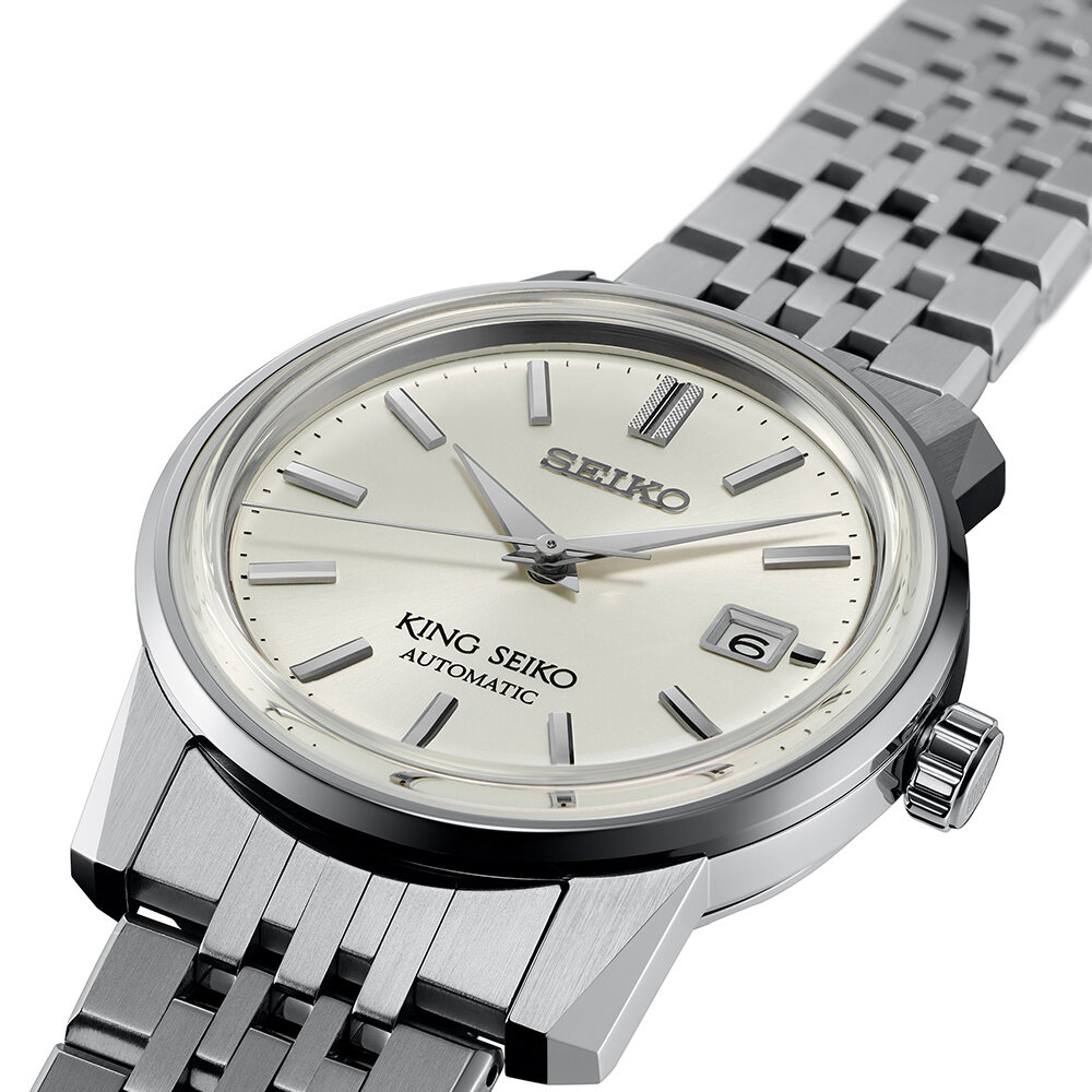 2代目キングセイコー“KSK”のデザインを踏襲しながらも現代的なスタイリングに進化