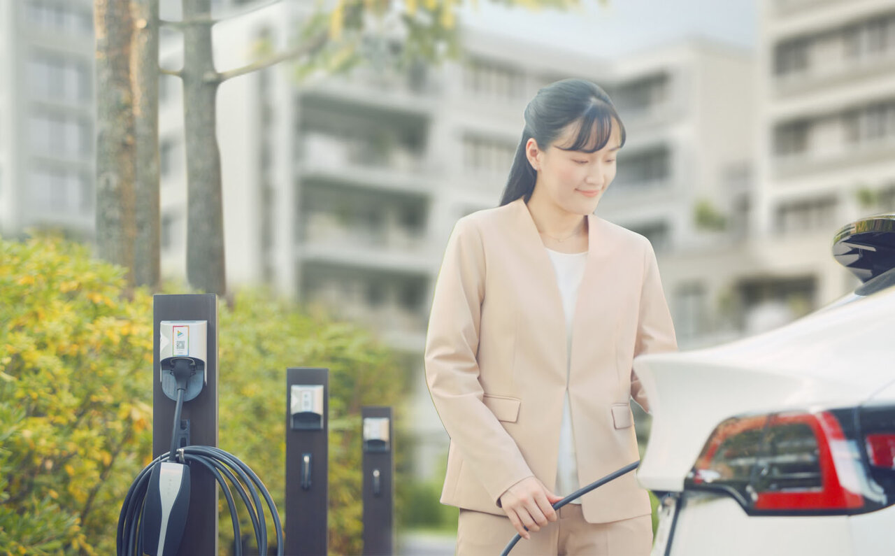 電気の未来を描く新しいスタンダードへ、EV充電サービス「WeCharge」｜LOUNGE