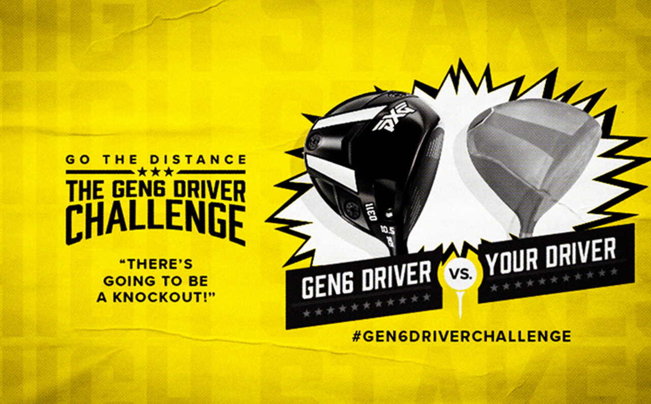 PXGに勝つと100USドル相当の特典。ドライバーを競い合う「THE GEN6 DRIVER CHALLENGE」|PXG