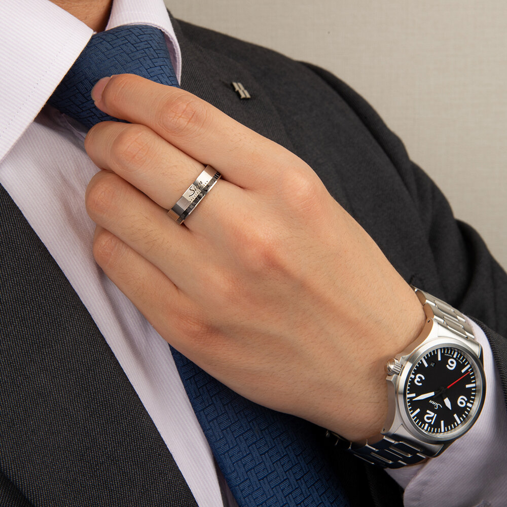 ドイツの鍛造製法を用いたリング。滑らかな付け心地と耐久性を兼ね備えた「ジン リング」｜SINN