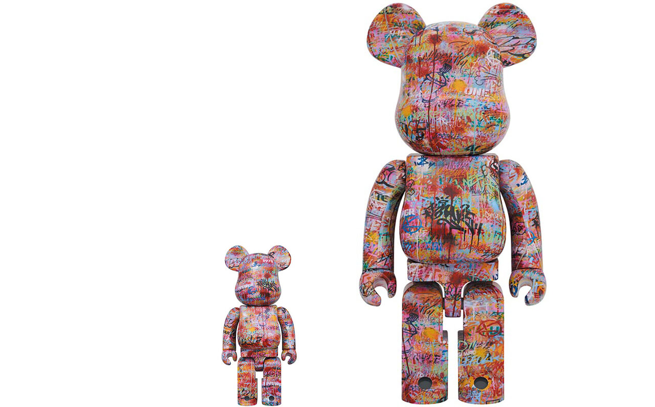 BE@RBRICK KNAVE BY YUCK P(L/R)AYER 400% / 1000%発売。グラフィティライター YUCKインタビュー | MEDICOM TOY