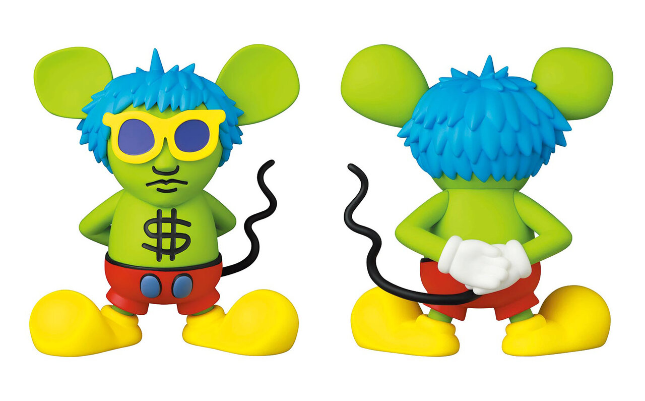 キース・ヘリングの代表作「ANDY MOUSE」がフィギュアで登場  | MEDICOM TOY