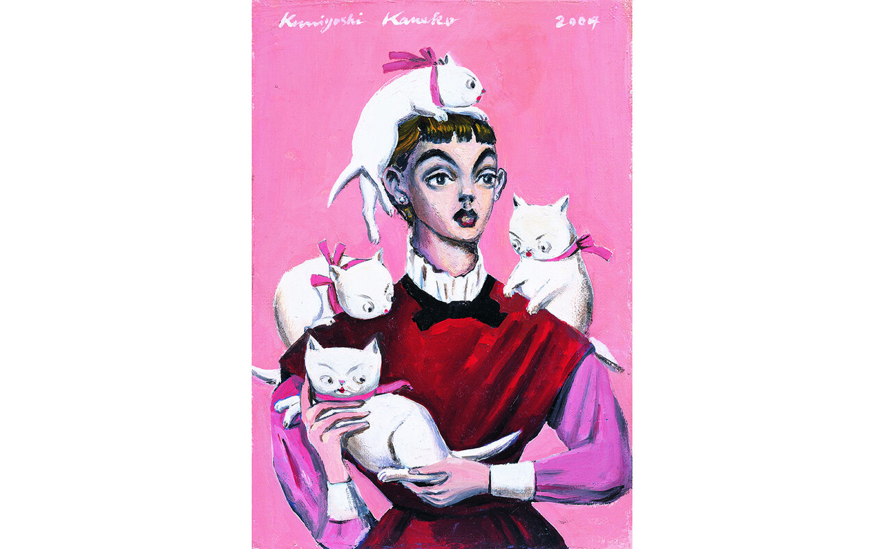 画家・金子國義の“猫が好き”がBE@RBRICKになって登場 | MEDICOM TOY