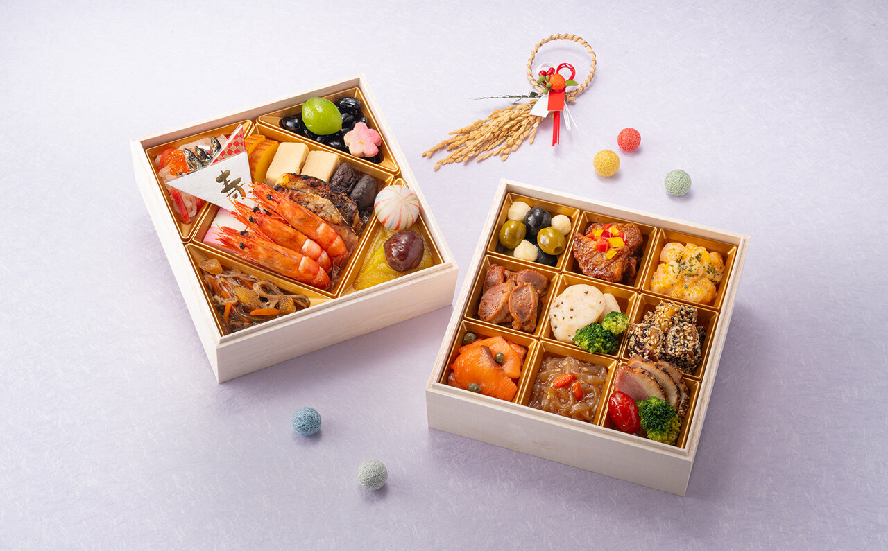 稲垣吾郎ディレクション「BISTRO J_O」が手がける和洋中の二段重おせちが2024年も登場|EAT