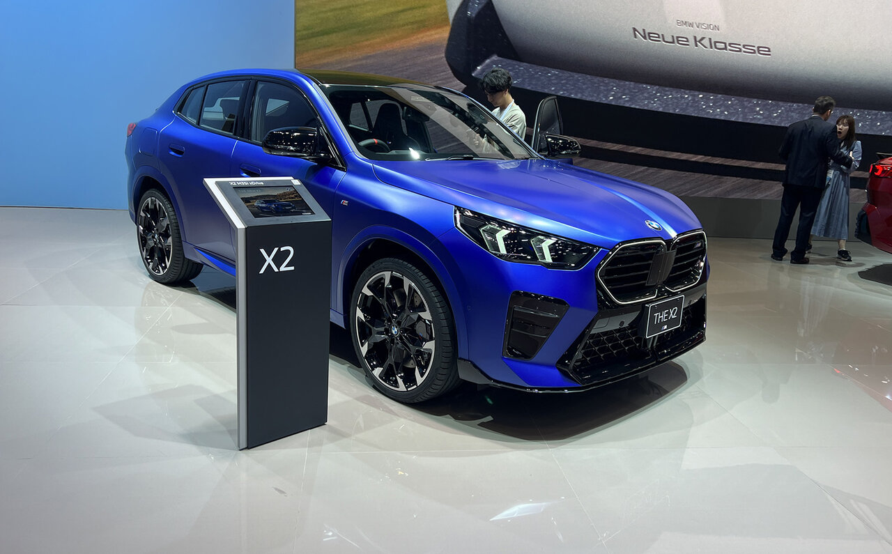 BMWがX2シリーズをジャパンモビリティショーでワールドプレミア｜BMW