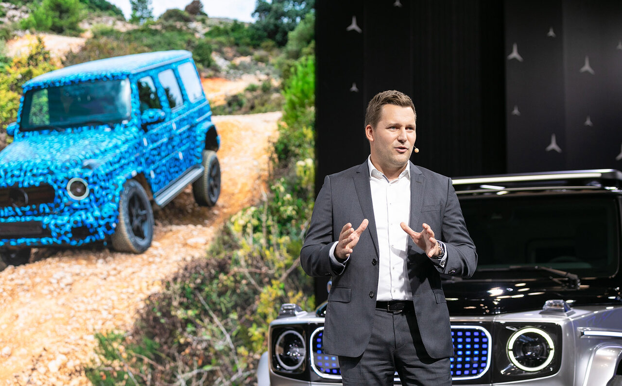 メルセデス・ベンツがBEVのGクラスコンセプトモデル「コンセプトEQG」を日本初披露|Mercedes Benz
