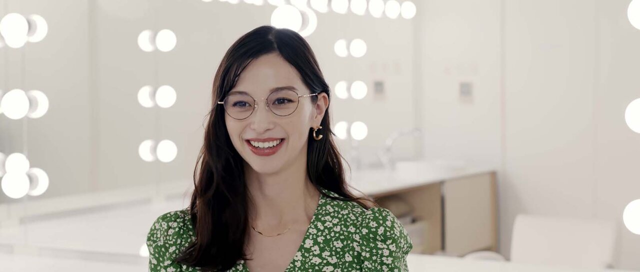 鯖江発の「ラインアート シャルマン」井浦 新と中条あやみによる新ビジュアルを展開|Line Art CHARMANT