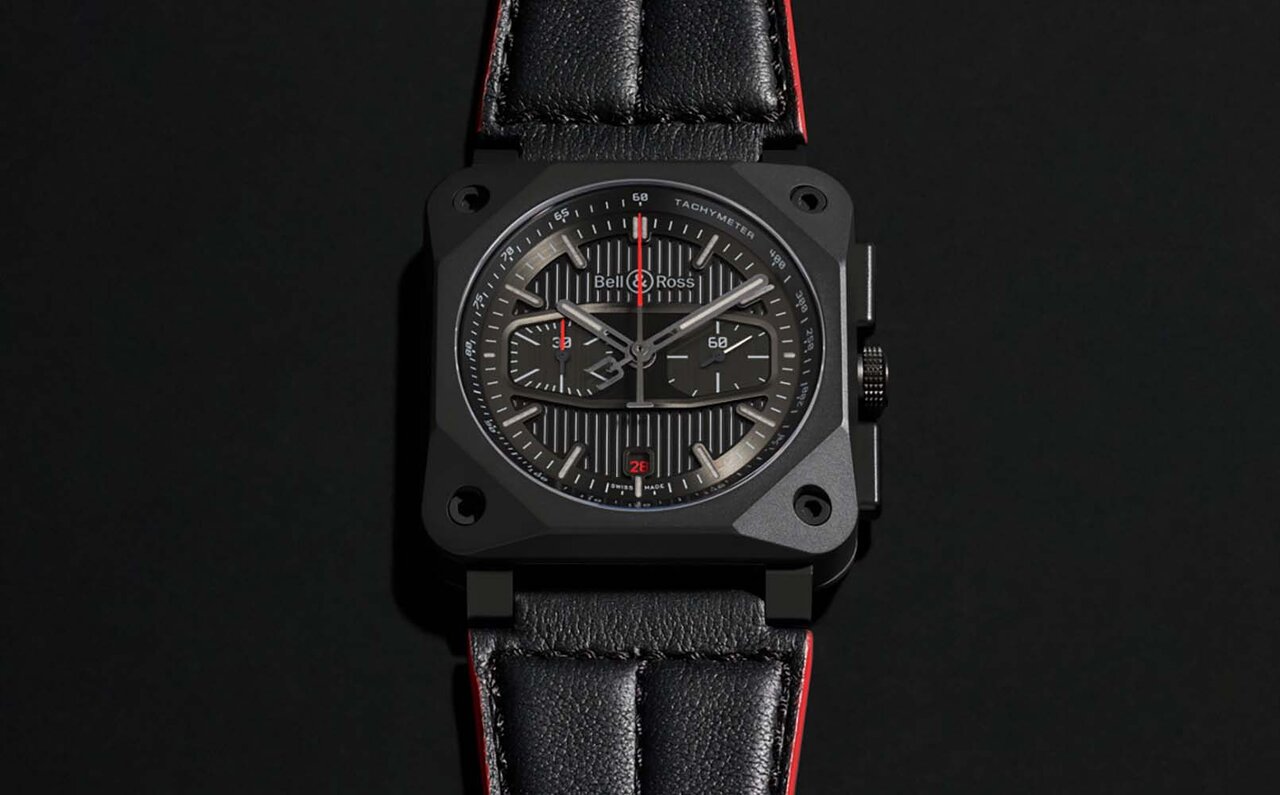オートバイ計器の特別なデザインを採用した新作「BR 03-94 BLACKTRACK」｜Bell & Ross