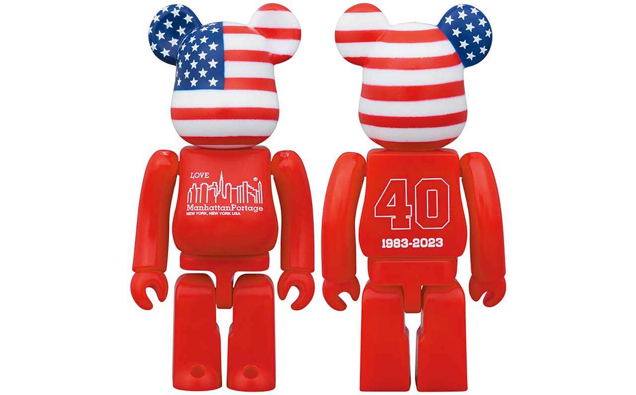 Manhattan Portage 40周年を記念してBE@RBRICKが同梱 | MEDICOM TOY