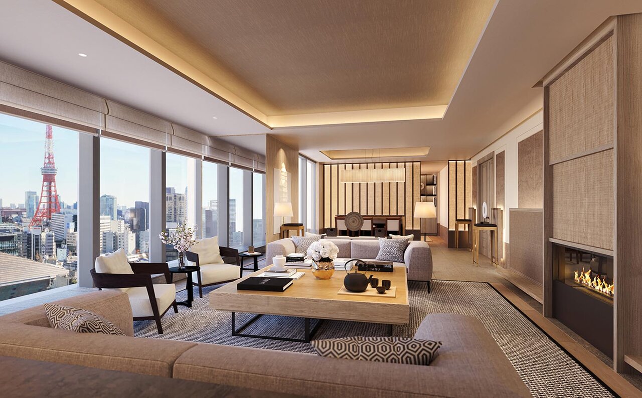 麻布台ヒルズにアマン姉妹ブランドのホテル「ジャヌ東京」がオープン！　都内最大級のジム＆スパも併設｜JANU TOKYO