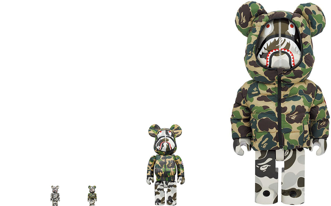 BAPEⓇ × CANADA GOOSEの豪華コラボによるBE@RBRICK | MEDICOM TOY