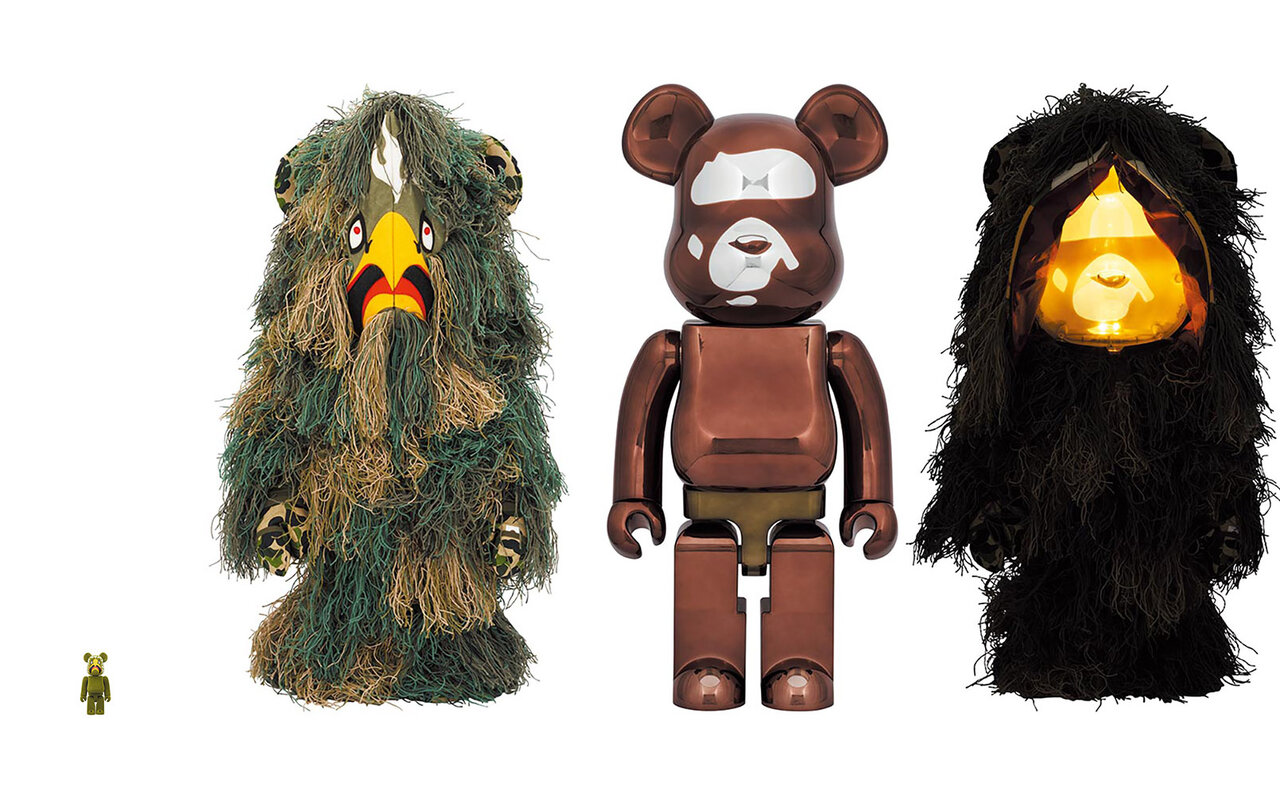 A BATHING APEⓇ × READYMADE × BE@RBRICK、新たなコラボが実現 | MEDICOM TOY
