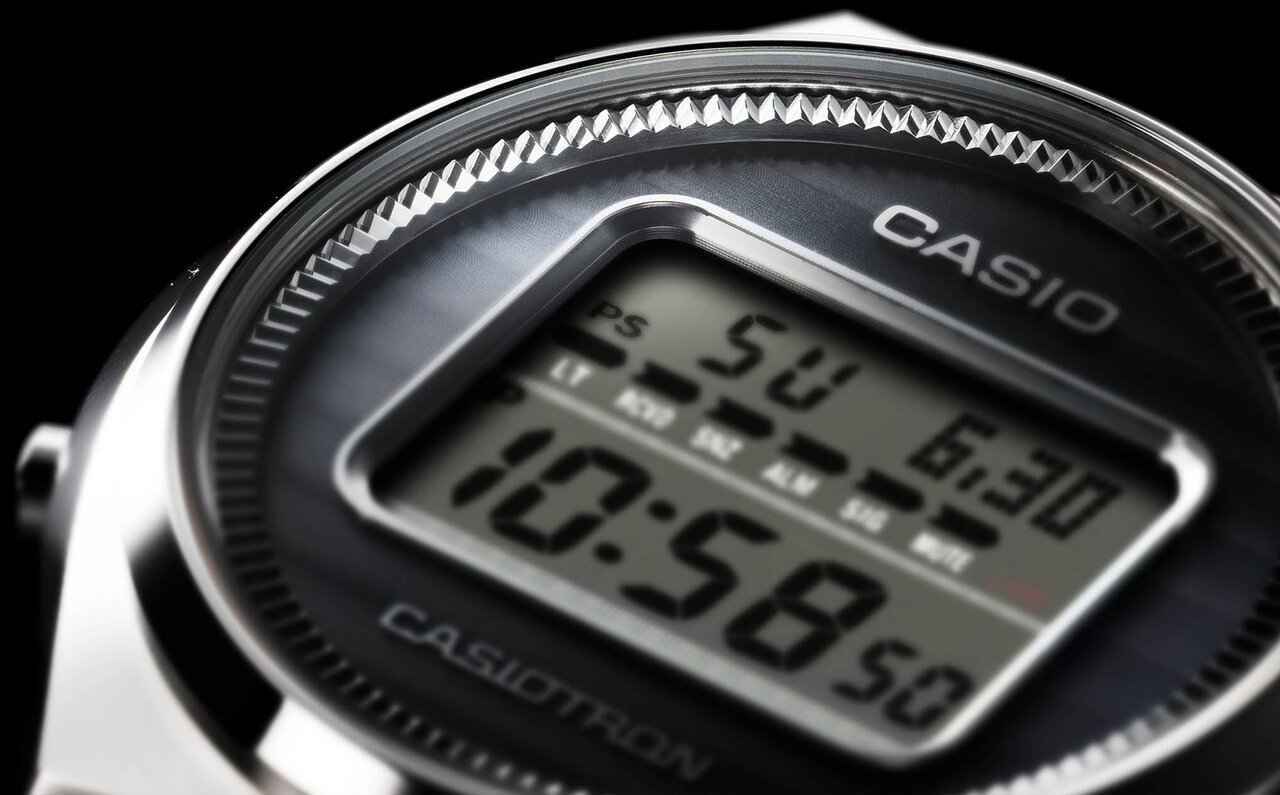時計事業50周年記念。カシオ初の腕時計「カシオトロン」の復刻ウオッチが登場｜CASIO