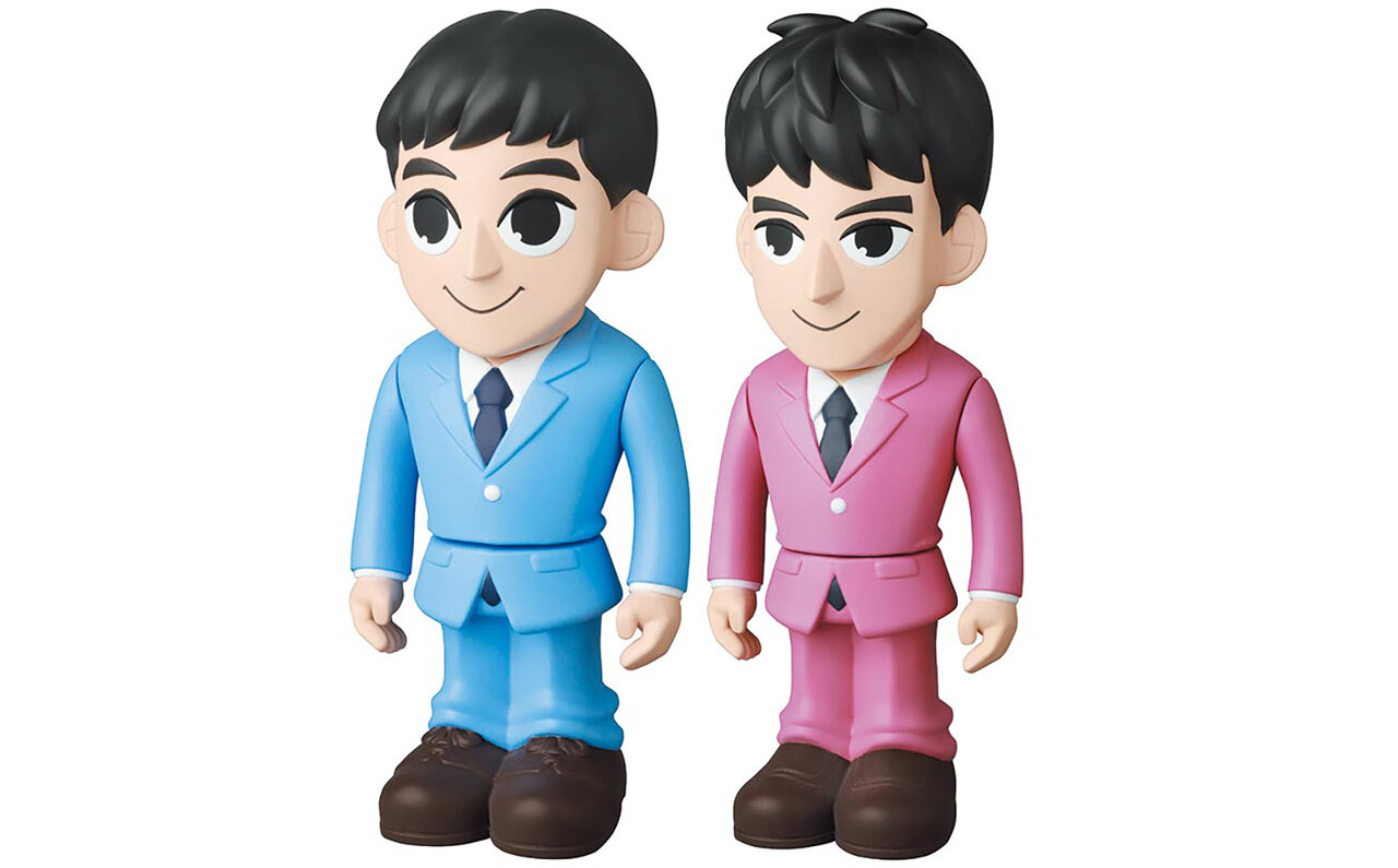 コンビ結成33周年! 博多華丸・大吉のフィギュアセットが登場 | MEDICOM TOY