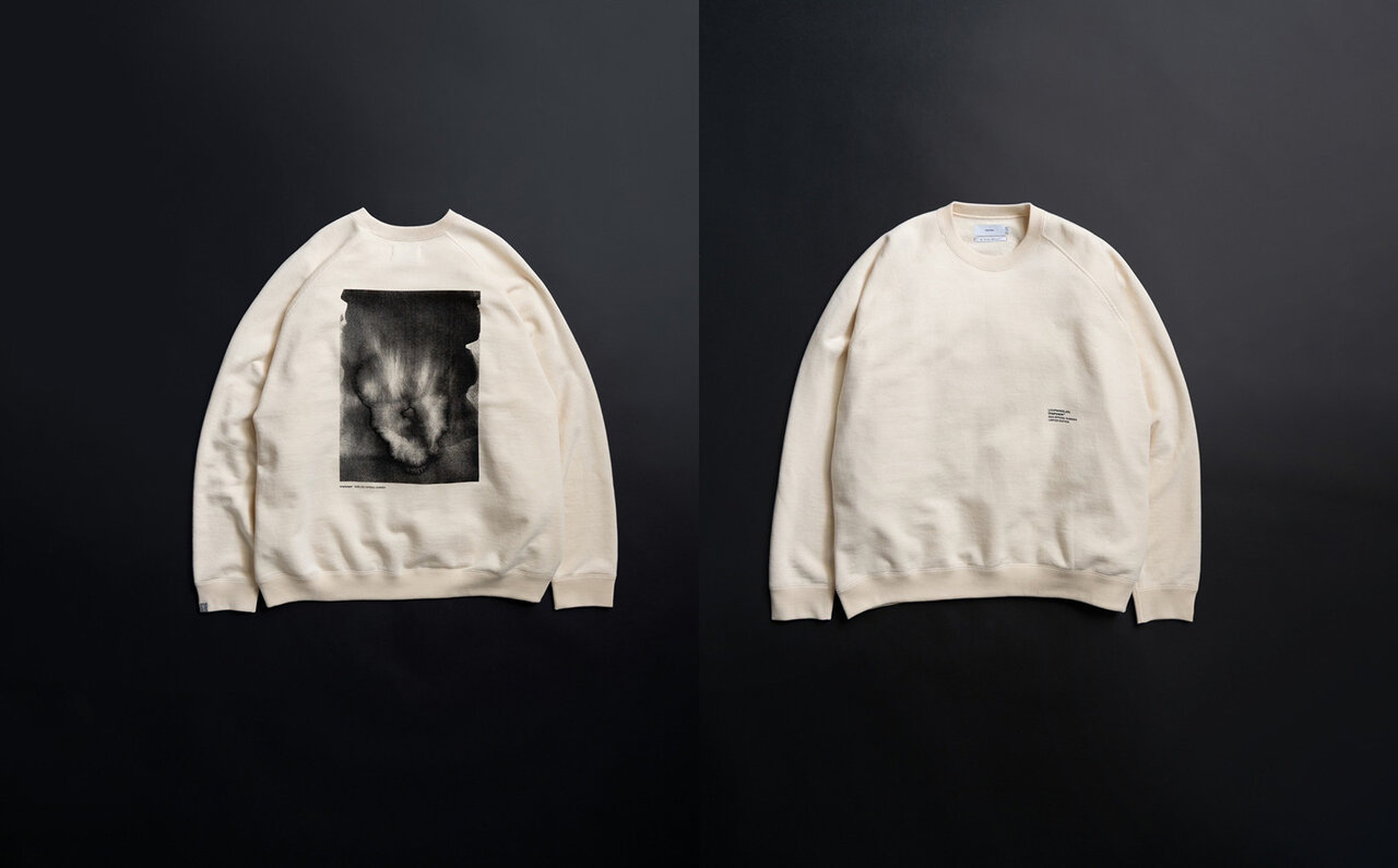 GraphpaperとLOOPWHEELERがコラボレーション。墨絵をモチーフにしたスウェットが登場|LOOPWHEELER