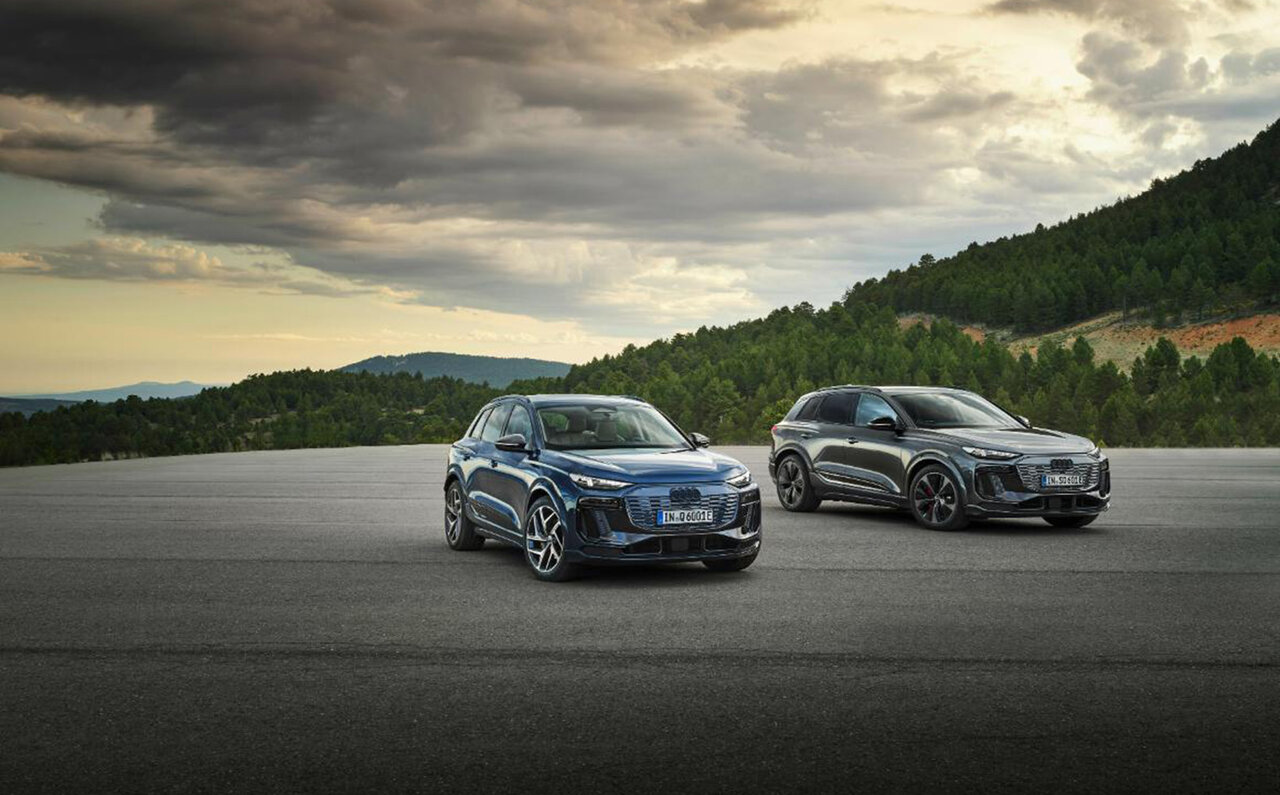 ポルシェとの共同開発によるBEV向け新世代プラットフォームを採用した「Q6 e-tron」|Audi