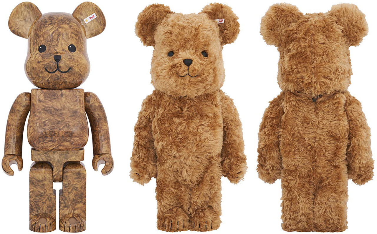 世界で初めてテディベアを作ったSteiffがBE@RBRICKと夢のコラボレーション | MEDICOM TOY