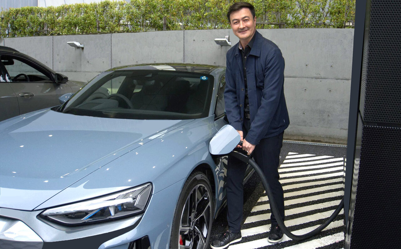 都市部におけるBEVの課題解決に──アウディがすべてのBEVユーザーに向け急速充電施設「Audi charging hub紀尾井町」をオープン|Audi