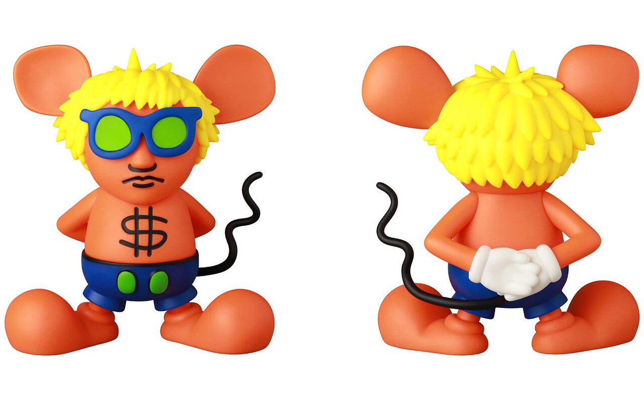 キース・ヘリングの「ANDY MOUSE」フィギュアにニューカラー登場 | MEDICOM TOY