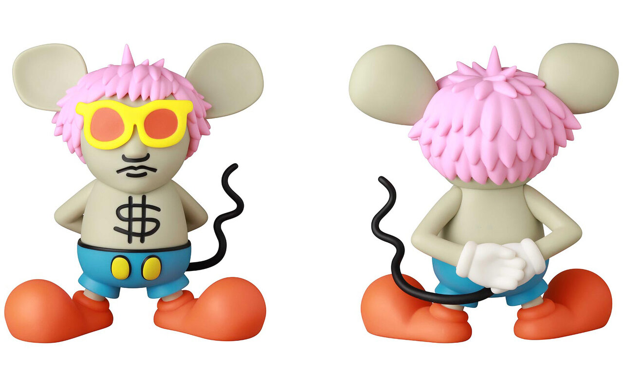 キース・ヘリングの「ANDY MOUSE」フィギュアにニューカラー登場 | MEDICOM TOY