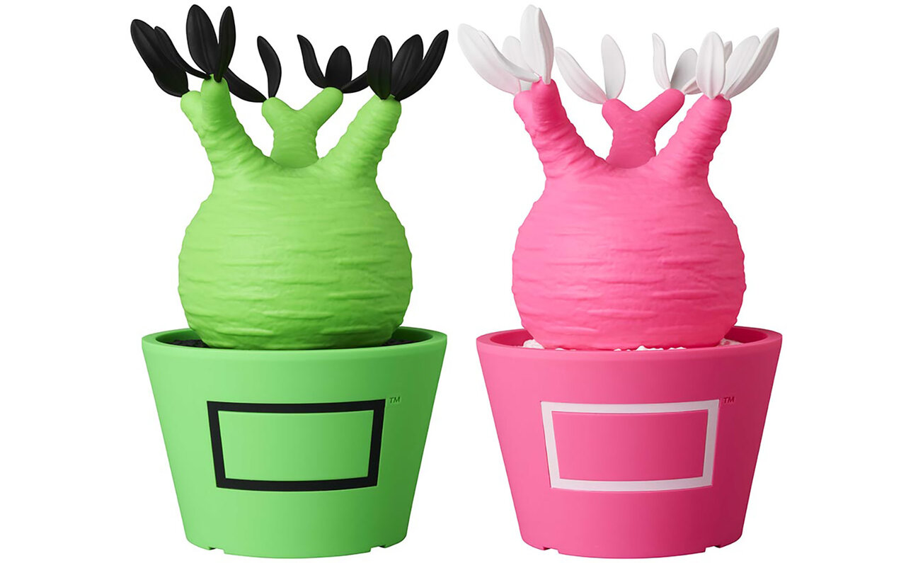 BOTANIZEとコラボした塊根植物フィギュアが蛍光カラーで登場 | MEDICOM TOY