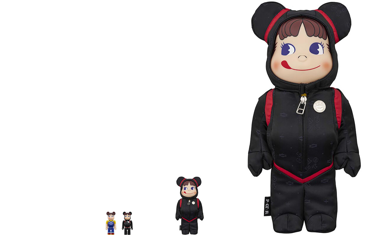 不二家 × POTRのペコちゃんが100% & 400% / 1000%で新登場 | MEDICOM TOY