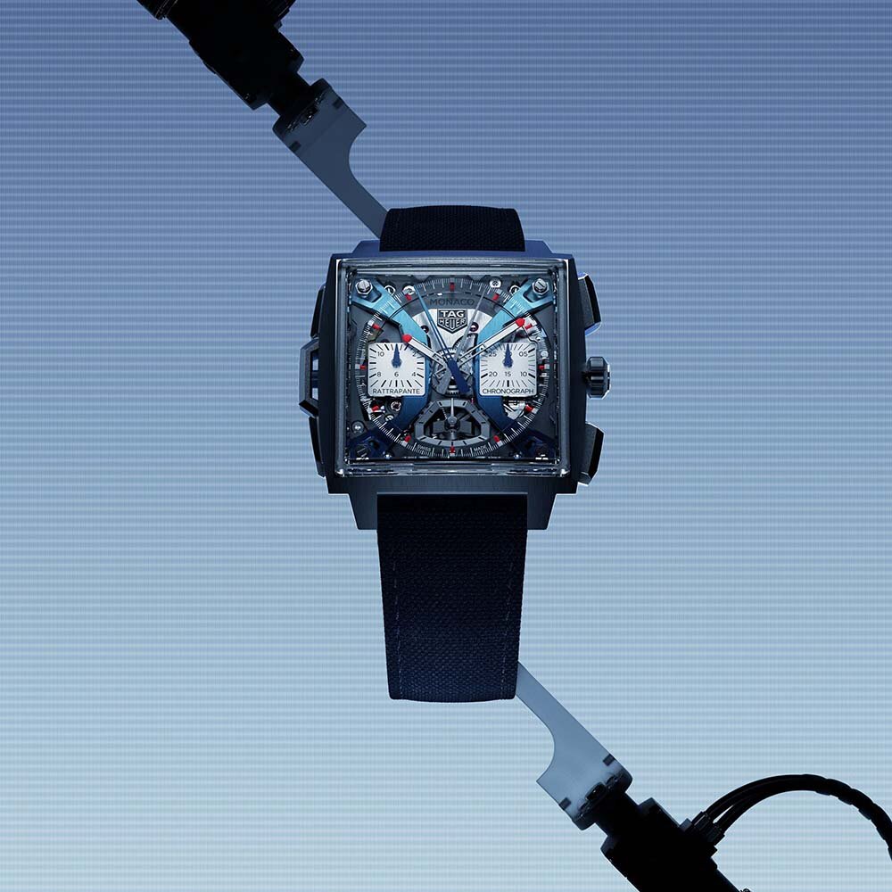 わずか85グラム。 フルスケルトンの“モナコ”コレクション新作が登場|TAG HEUER