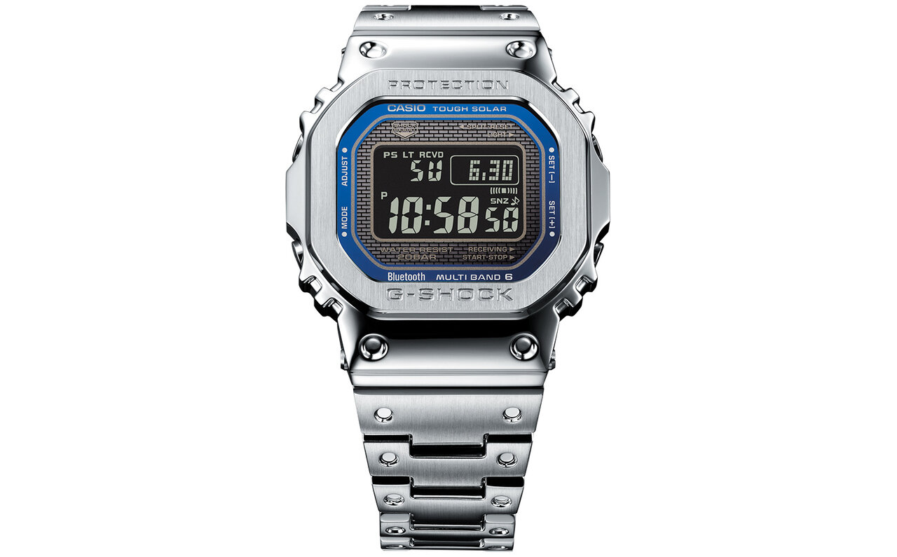 シンプルかつアイコニック！　フルメタル外装をさらりと楽しむ大人のG-SHOCK｜CASIO